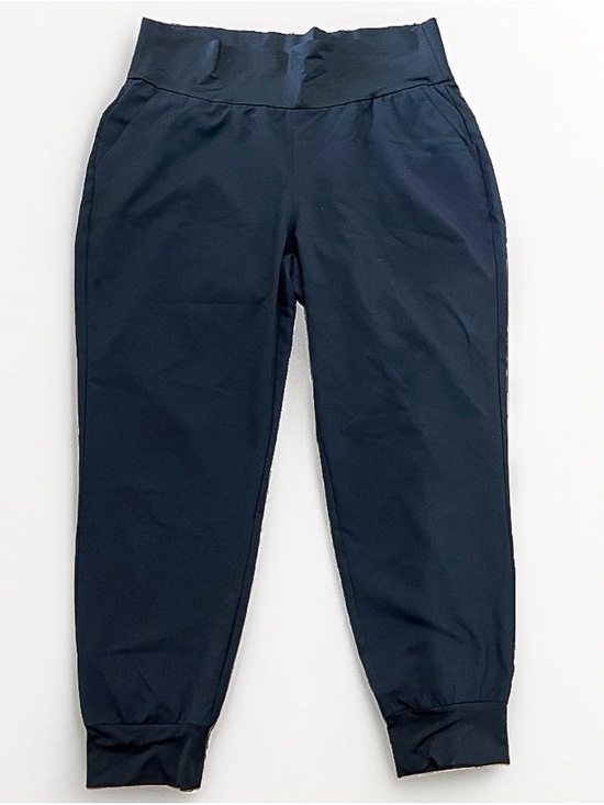 adidas Pants - Adidas Black High Waisted Lightweight Track Parley Ocean Plastic Joggers Size XL